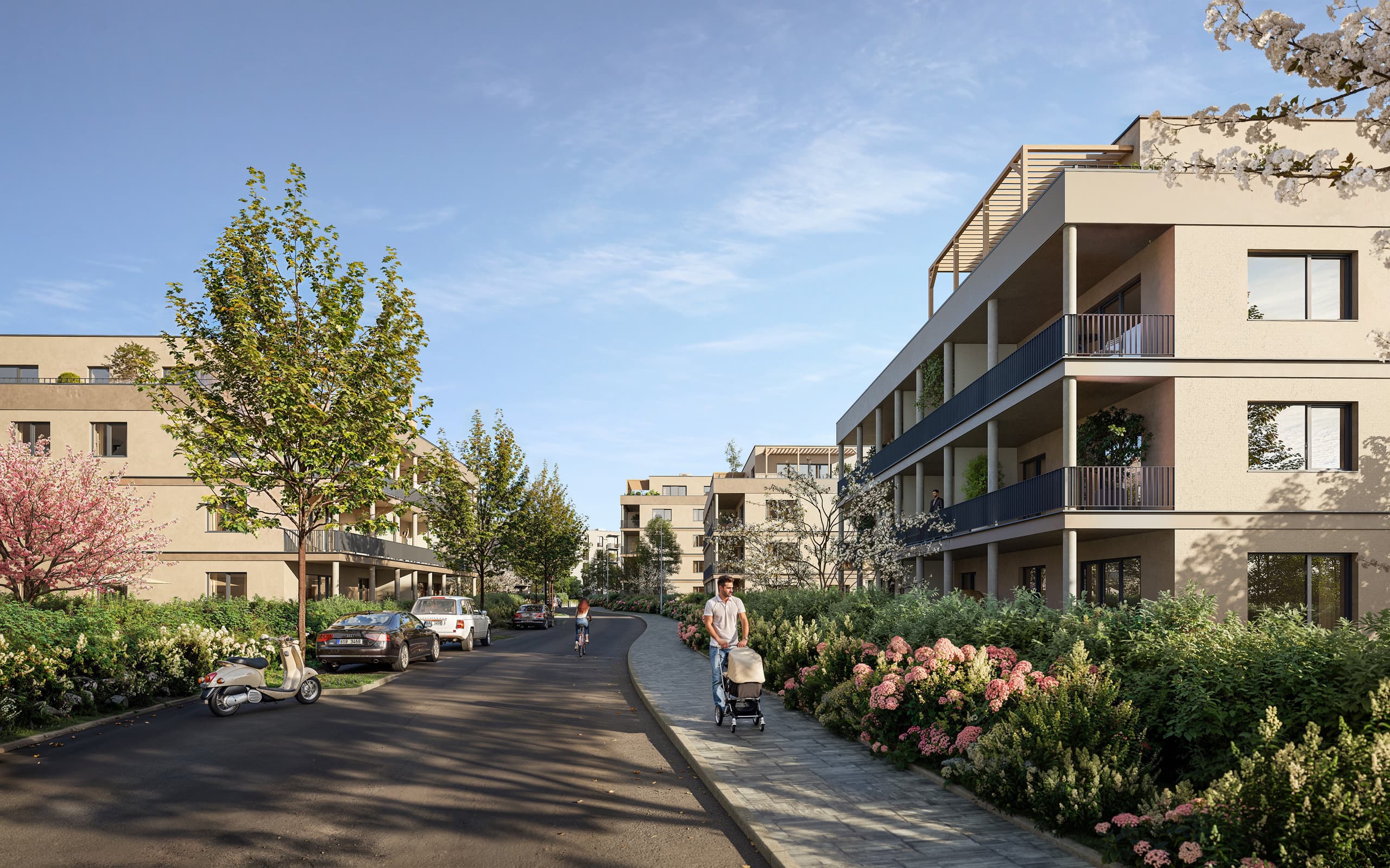 Viladomy Uhříněves - pozemky - foto 2