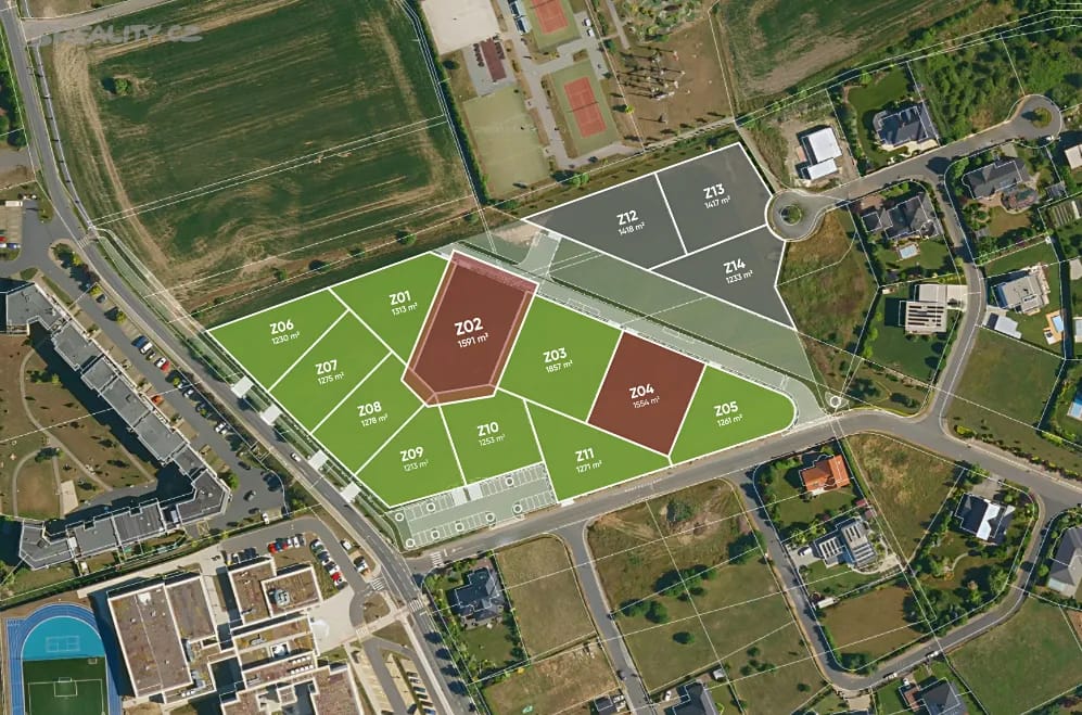 Zdiměřice - pozemky