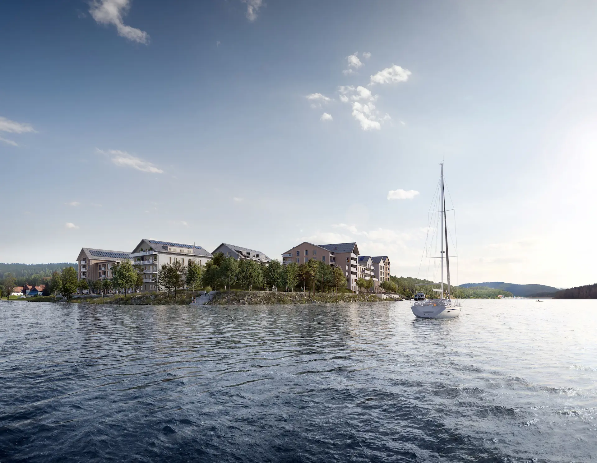 Lipno Vista – vizualizace