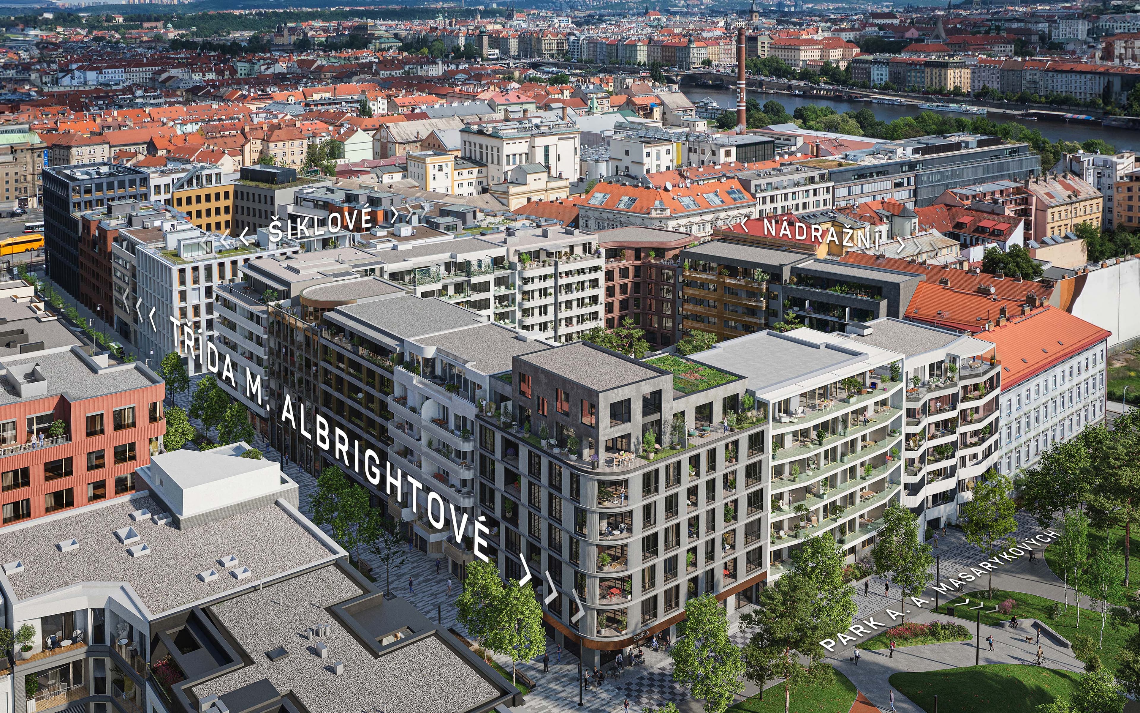 Smíchov City - SEVER - III. etapa - SM8