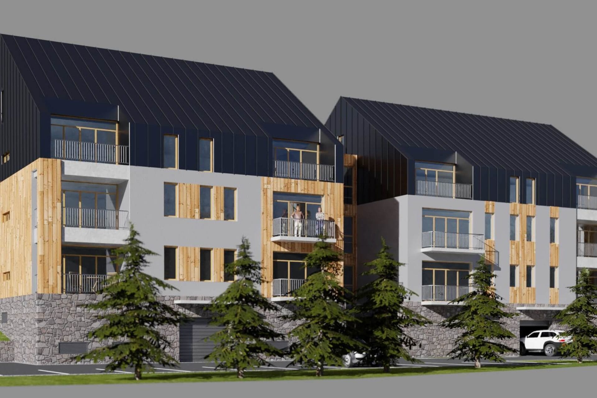 Apartmány Branná