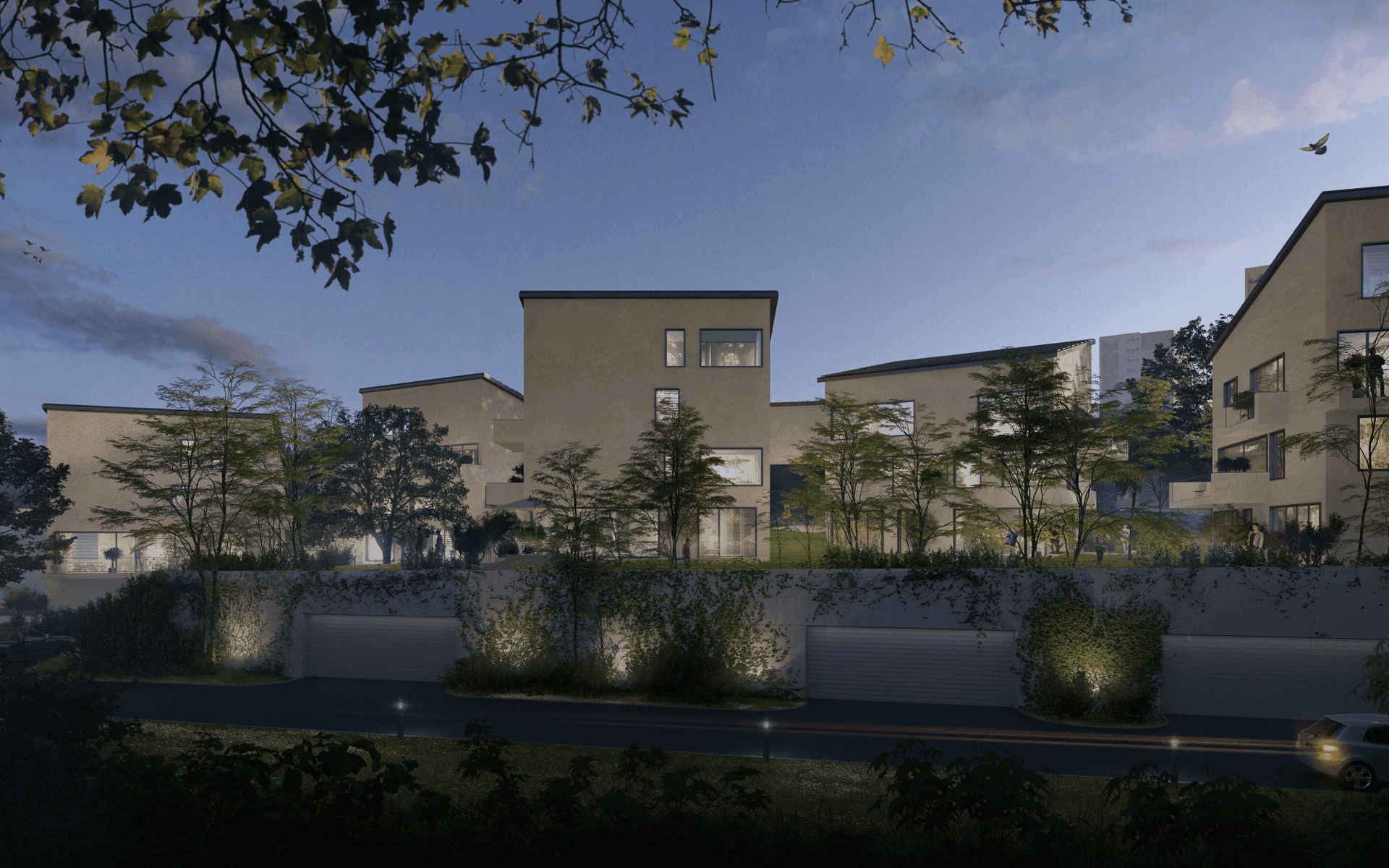 Řadové domy Krásnopolská