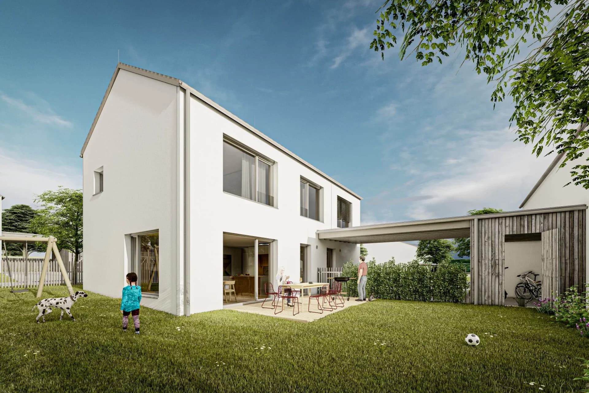 Rodinné domy Na Hlíně