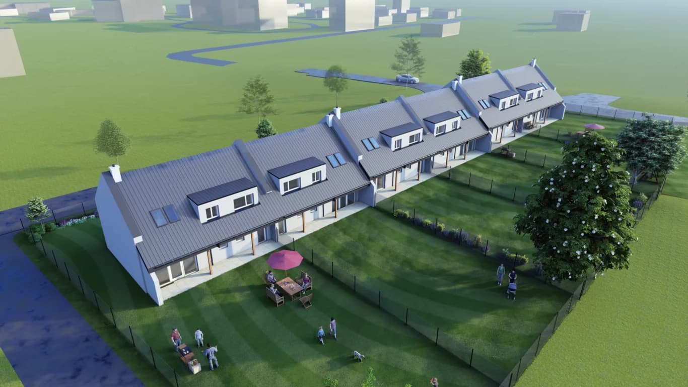 Řadové domy Želeč