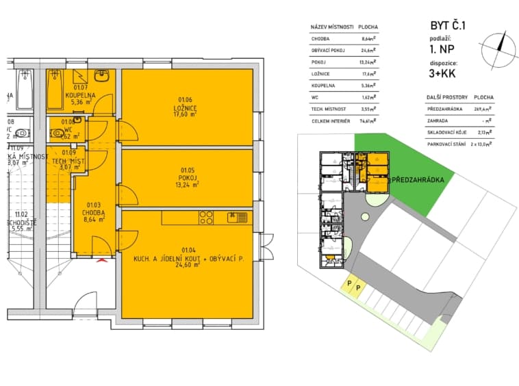 Bytový dům Kojákovice - foto 1