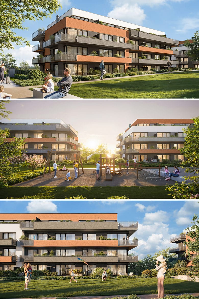 Viladomy Pitkovice - BD E-F, 1.etapa 2