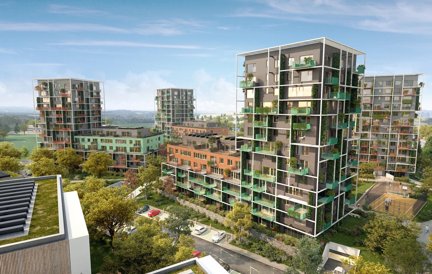 Moderní Malín 5
