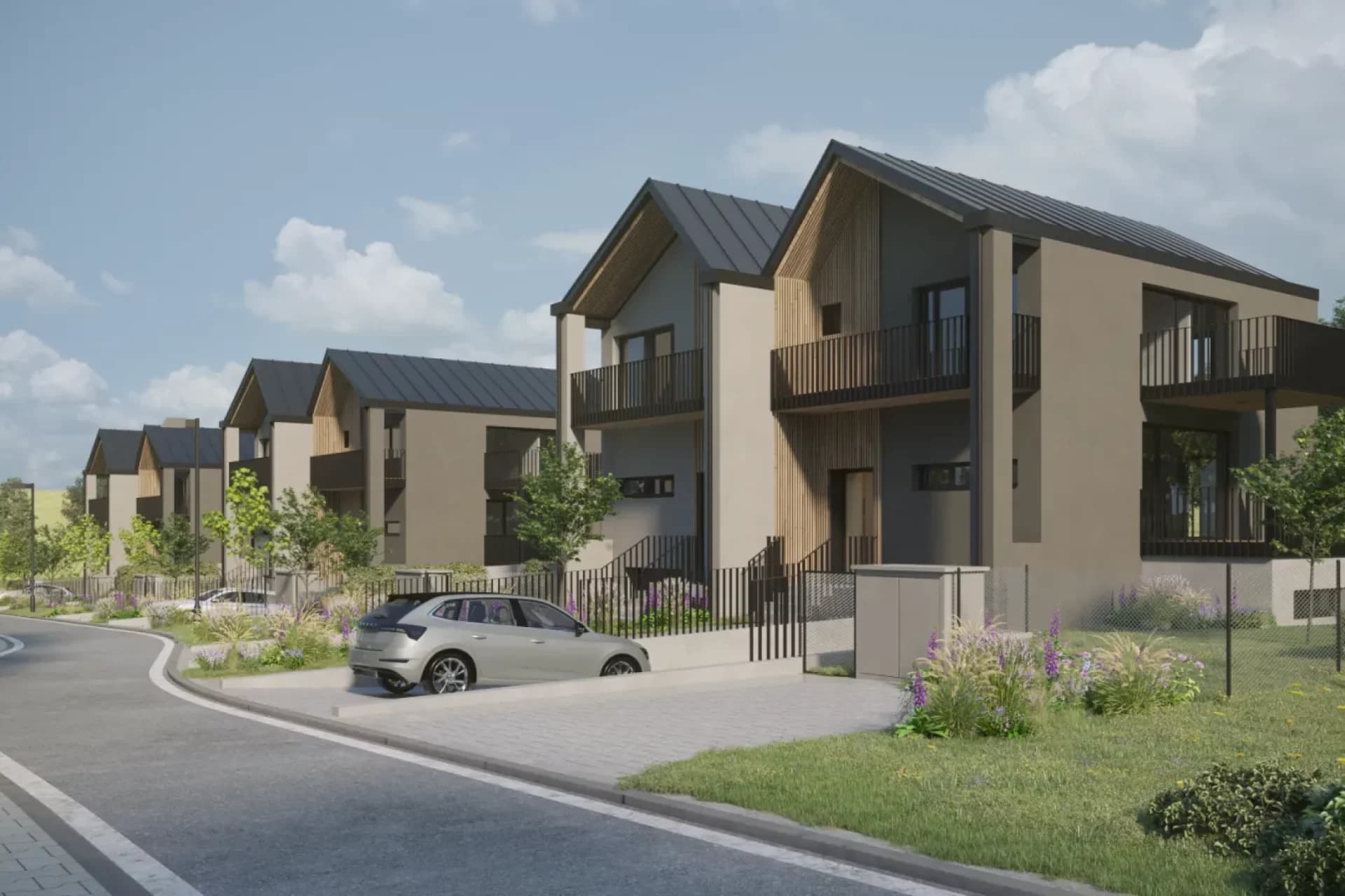 Dvojdomy Řeporyje - foto 1