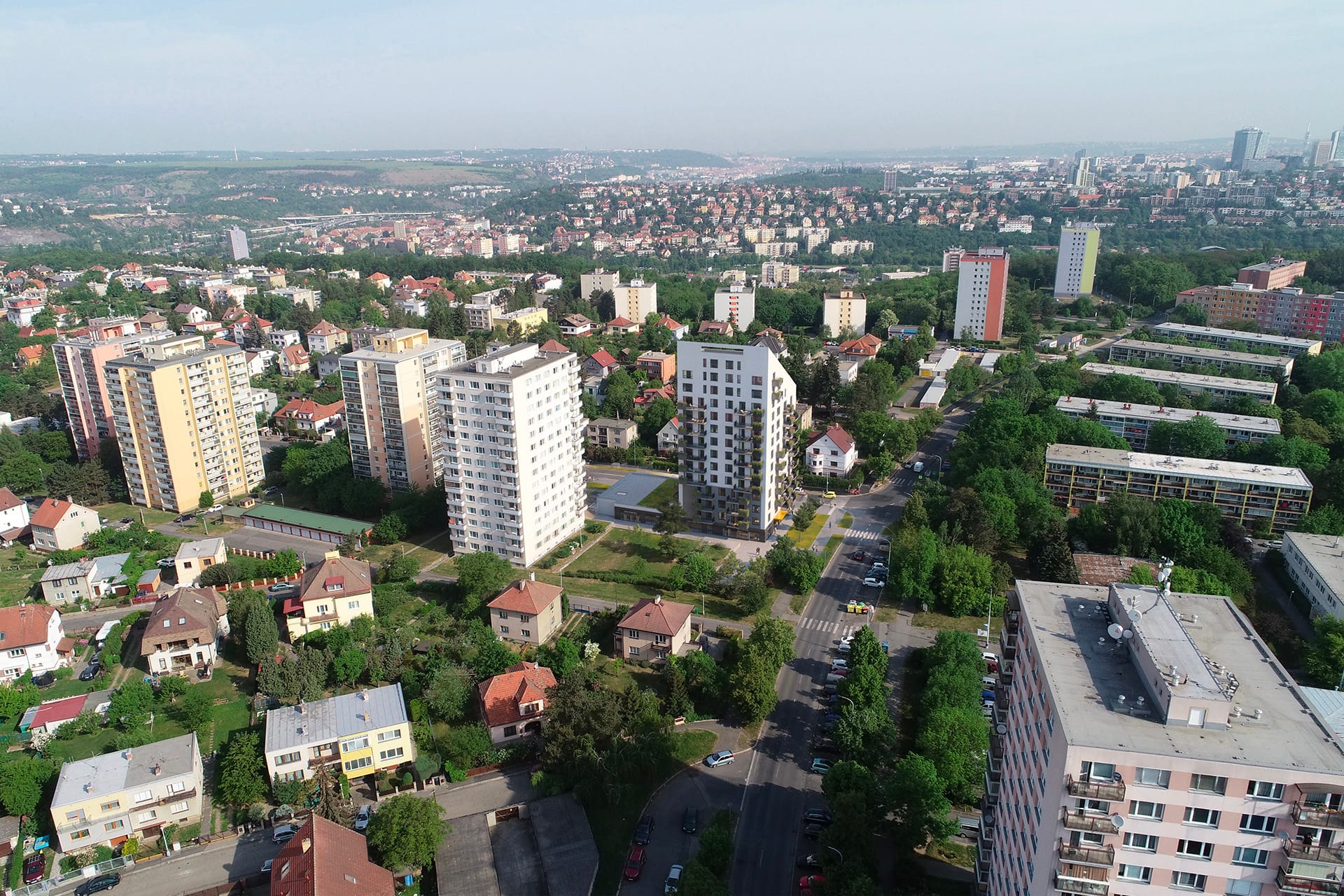 Panorama Braník
