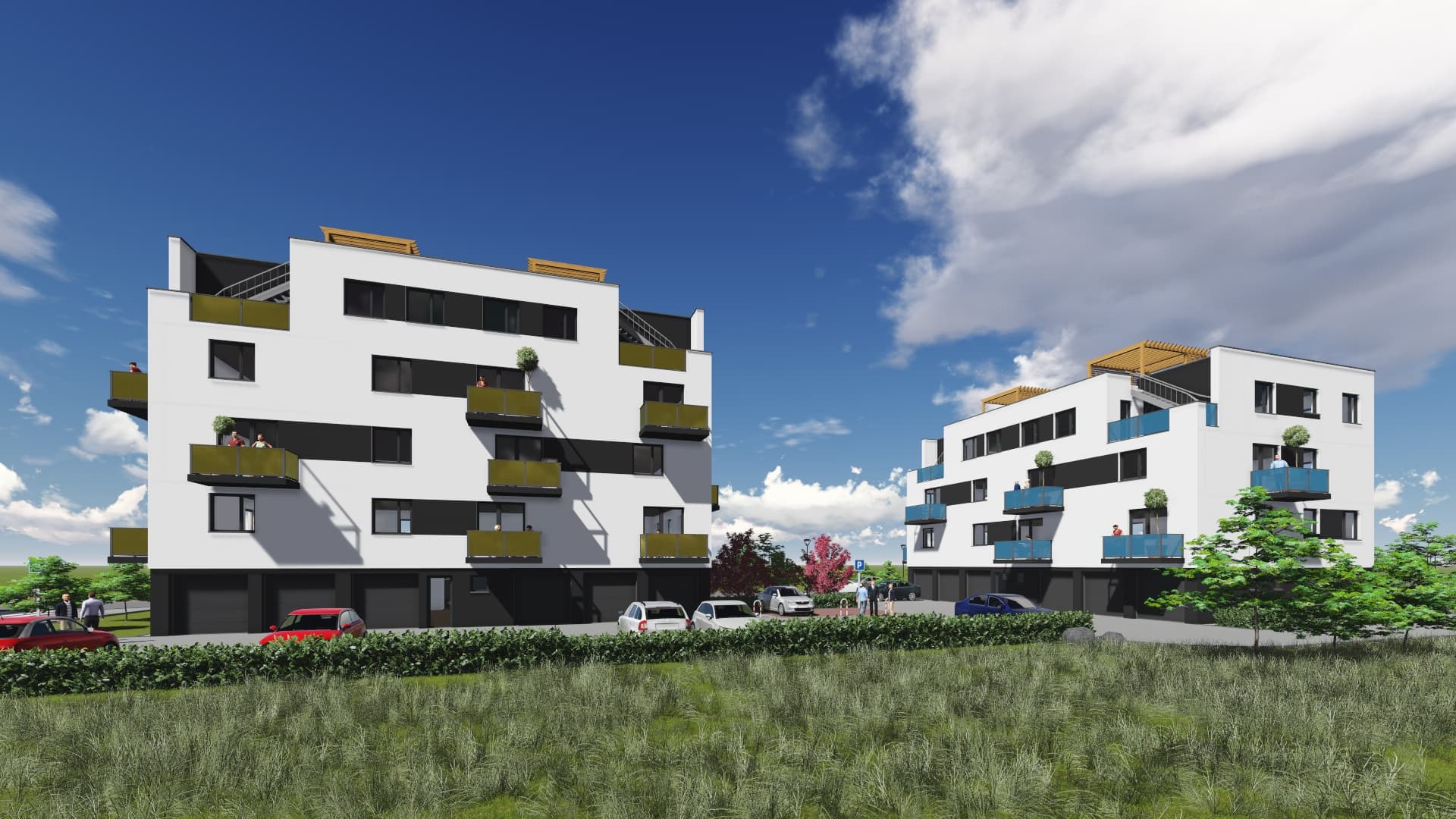 Bytové domy Mnichovo Hradiště - foto 2