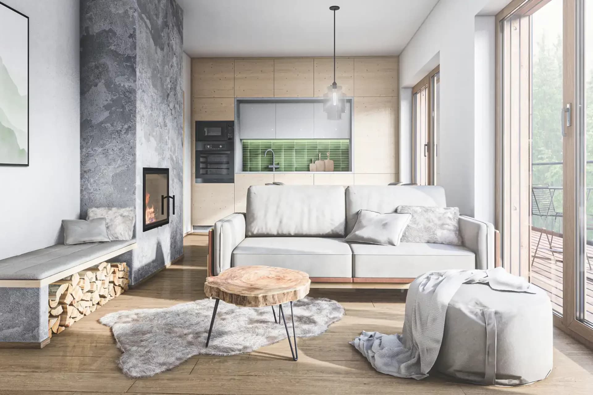 Resort chata na kopečku - foto 2