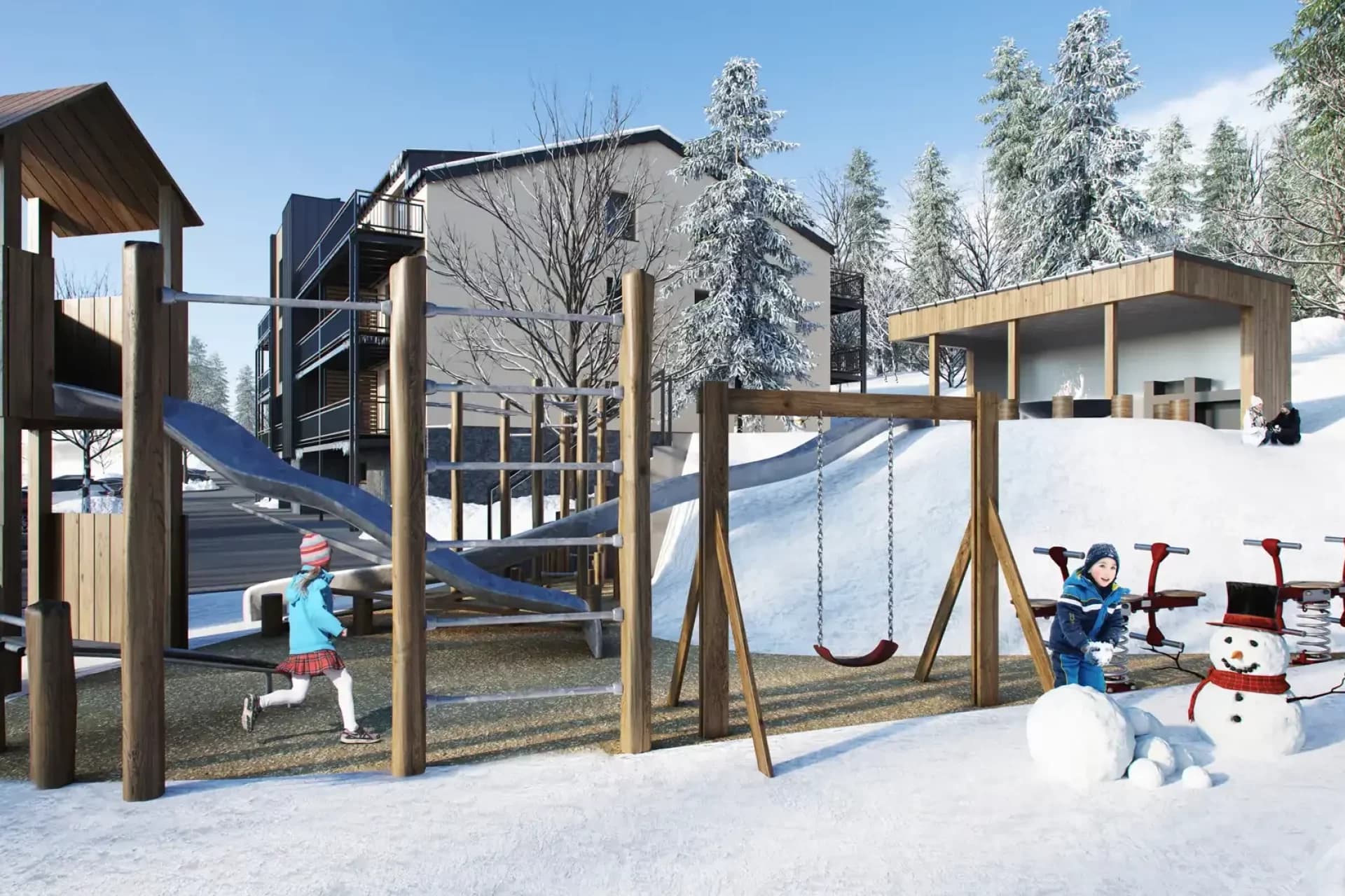 Resort chata na kopečku - foto 3