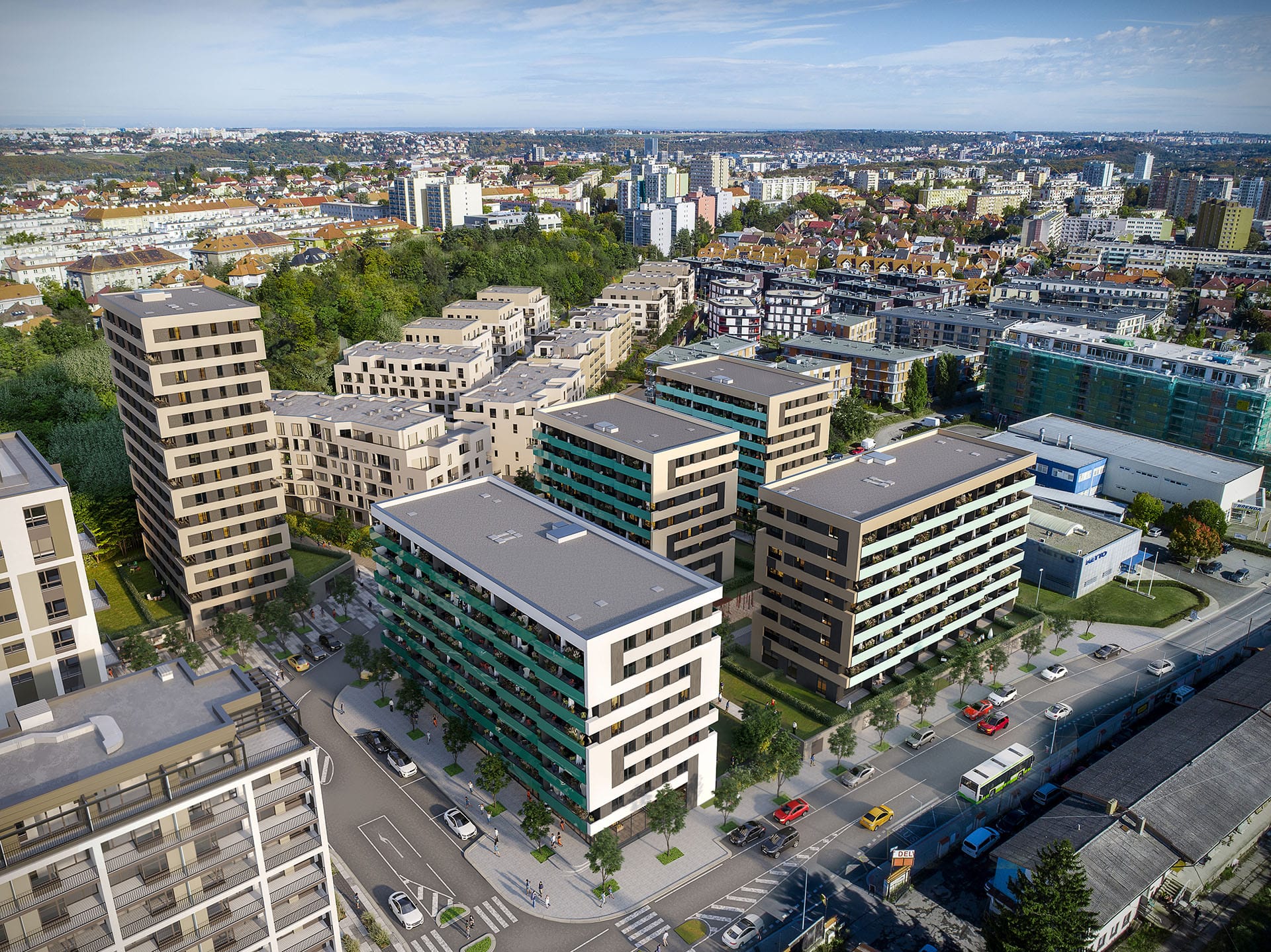 Byty Na Vackově IX - BD E 5