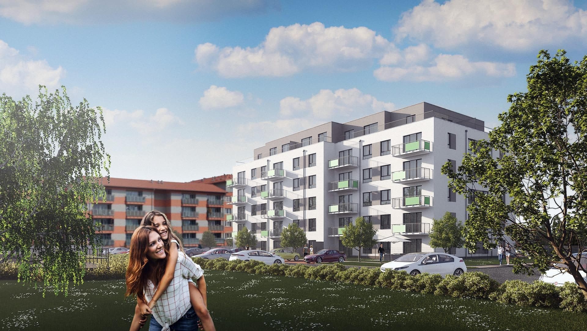 Kladno - Bytové domy Kročehlavy 5